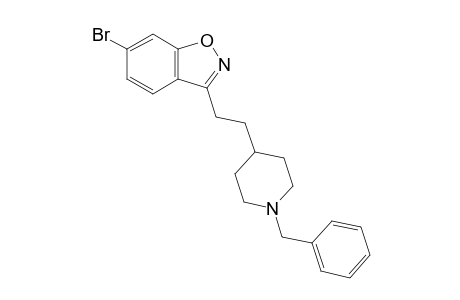 3-[2-(1-benzyl-4-piperidyl)ethyl]-6-bromo-1,2-benzoxazole