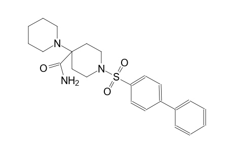 1-(1'-{[1,1'-biphenyl]-4-sulfonyl}-[1,4'-bipiperidin]-4'-yl)ethan-1-one