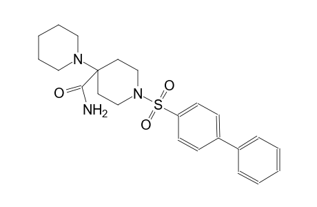 1-(1'-{[1,1'-biphenyl]-4-sulfonyl}-[1,4'-bipiperidin]-4'-yl)ethan-1-one