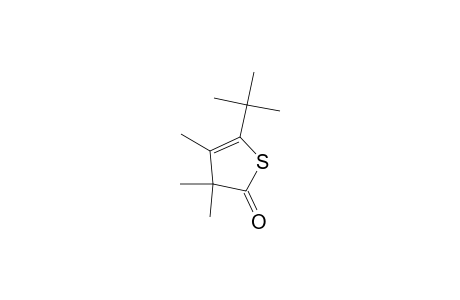 5-(t-Butyl)-3,3,4-trimethylthiophen-2(3H)-one