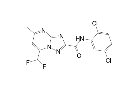 N-(2,5-dichlorophenyl)-7-(difluoromethyl)-5-methyl[1,2,4]triazolo[1,5-a]pyrimidine-2-carboxamide
