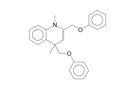 1,4-Dimethyl-2,4-bis(phenoxymethyl)-1,4-dihydroquinoline