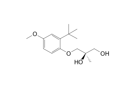 (R)-3-(2-tert-Butyl-4-methoxyphenoxy)-2-methylpropane-1,2-diol