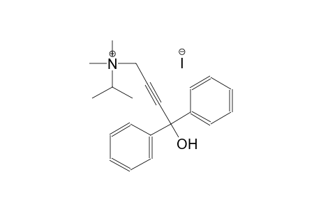 2-butyn-1-aminium, 4-hydroxy-N,N-dimethyl-N-(1-methylethyl)-4,4-diphenyl-, iodide