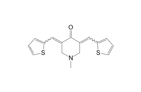 3,5-di-2-thenylidene-1-methyl-4-piperidone