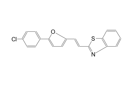benzothiazole, 2-[(E)-2-[5-(4-chlorophenyl)-2-furanyl]ethenyl]-