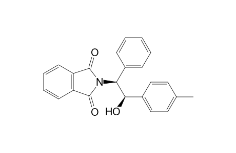 1H-Isoindole-1,3(2H)-dione, 2-[2-hydroxy-2-(4-methylphenyl)-1-phenylethyl]-, (R*,S*)-