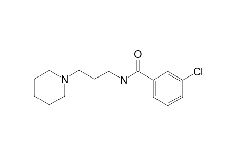 3-Chloro-N-[3-(1-piperidinyl)propyl]benzamide