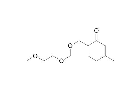 6-{[(2-methoxyethoxy)methoxy]methyl}-3-methylcyclohex-2-enone
