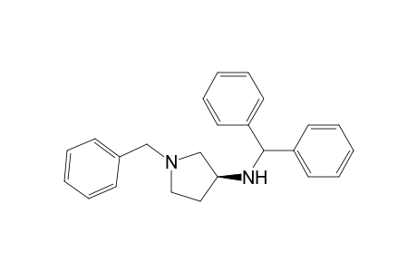 (3S)-N-(diphenylmethyl)-1-(phenylmethyl)-3-pyrrolidinamine