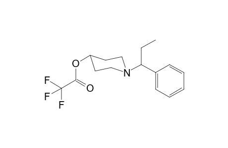 1-(1-Phenylpropyl)piperidin-4-yl-trifluoroacetate