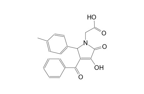 [3-benzoyl-4-hydroxy-2-(4-methylphenyl)-5-oxo-2,5-dihydro-1H-pyrrol-1-yl]acetic acid