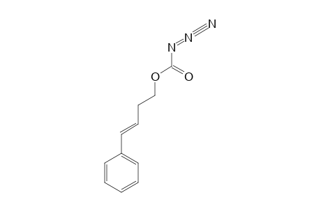 (E)-4-Phenyl-3-butenyl azidoformate