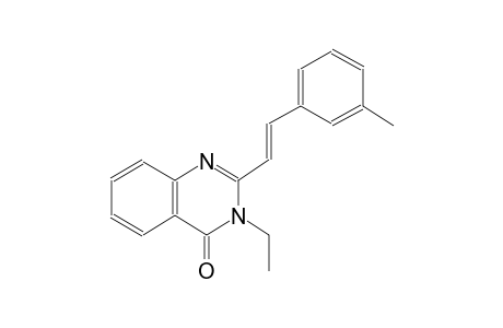 3-ethyl-2-[(E)-2-(3-methylphenyl)ethenyl]-4(3H)-quinazolinone