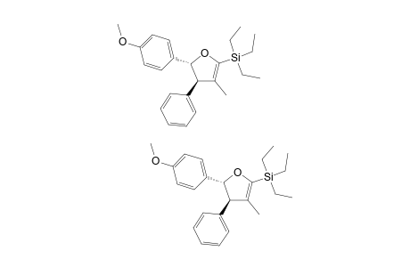 (-)-(4R,5R)-TRIETHYL-[3-METHYL-4-PHENYL-5-(4-METHOXYPHENYL)-4,5-DIHYDRO-FURAN-2-YL]-SILANE