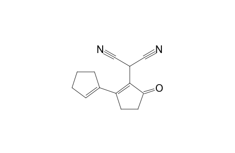 Propanedinitrile, 1-[1-(1-cyclopentenyl)-cyclopenten-3-one]