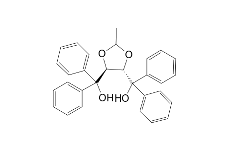 (4R,5R)-2-Methyl-.alpha.,.alpha.,alpha.',.alpha.'-tetraphenyl-1,3-dioxolane-4,5-dimethanol
