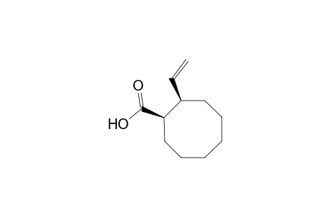 Cyclooctanecarboxylic acid, 2-ethenyl-, cis-