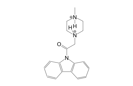 1-[2-(9H-carbazol-9-yl)-2-oxoethyl]-4-methylpiperazinediium