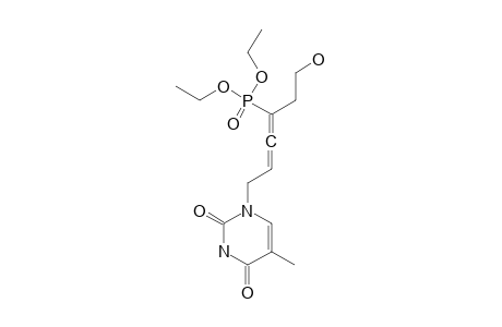 DIETHYL-1-(2-HYDROXYETHYL)-4-[5-METHYL-2,4-DIOXO-3,4-DIHYDRO-1(2H)-PYRIMIDINYL]-1,2-BUTADIENYLPHOSPHONATE