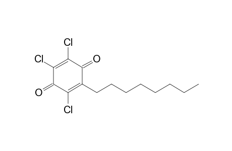 2-Octyl-3,5,6-trichloro-1,4-benzoquinone