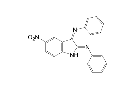2,3-bis(phenylimino)-5-nitroindoline