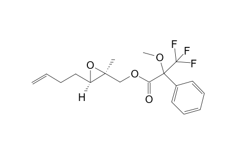 (+)-MTPA 2-methyl-2,3-epoxyhept-6-en-1-yl ether