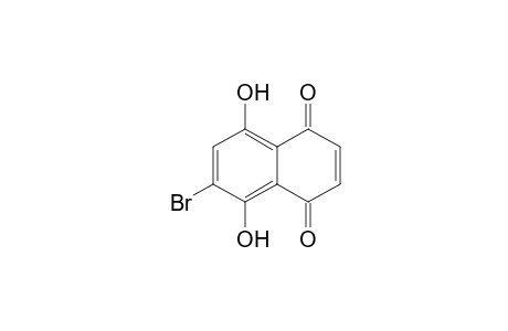 6-Bromo-5,8-dihydroxy-1,4-naphthalenedione