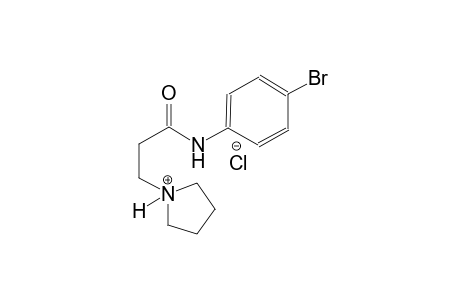 pyrrolidinium, 1-[3-[(4-bromophenyl)amino]-3-oxopropyl]-, chloride
