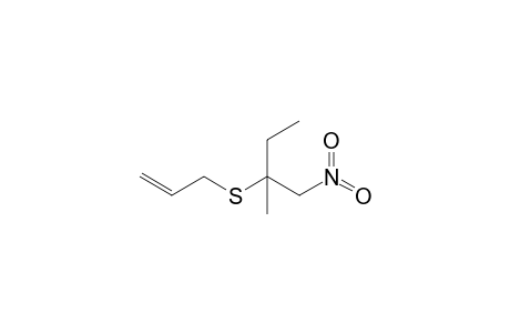 2-Allylsulfanyl-2-methyl-1-nitro-butane