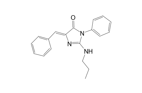 (5Z)-3-phenyl-5-(phenylmethylene)-2-(propylamino)-4-imidazolone