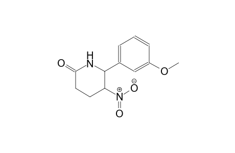 6-(3-Methoxy-phenyl)-5-nitro-piperidin-2-one