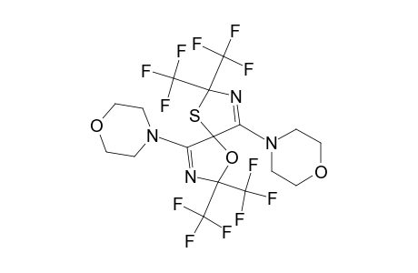 4,4'-dimorpholino-2,2,2',2'-tetra(trifluoromethyl)spiro[oxazol-5(2H),5'(2'H)-thiazole]