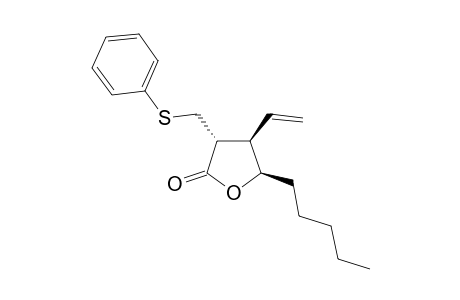 (3S,4R,5R)-3-Pethylthiomethyl-4-vinyl-5-n-pentyl-.gamma.-butyrolactone