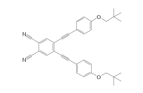 4,5-bis[(p-Neopentoxyphenyl)ethynyl]-phthalonitrile