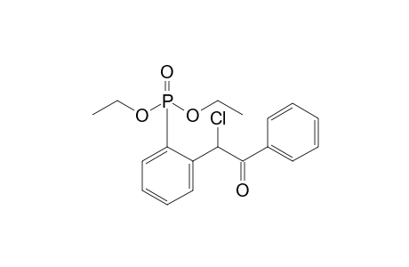 Diethyl[2-(1-chloro-2-oxo-2-phenylethyl)phenyl]phosphonate
