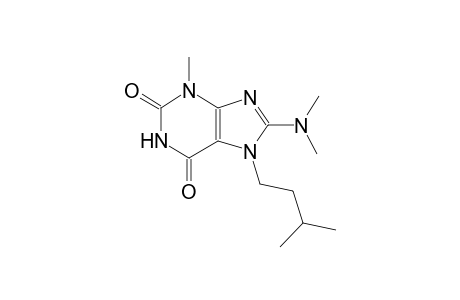 1H-purine-2,6-dione, 8-(dimethylamino)-3,7-dihydro-3-methyl-7-(3-methylbutyl)-