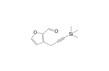 3-[3'-(Trimethylsilyl)prop-2'-ynyl]furan-2-carbaldehyde