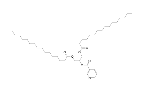 2-nicotinoyl-1,3-dihexadecanoylglycerol