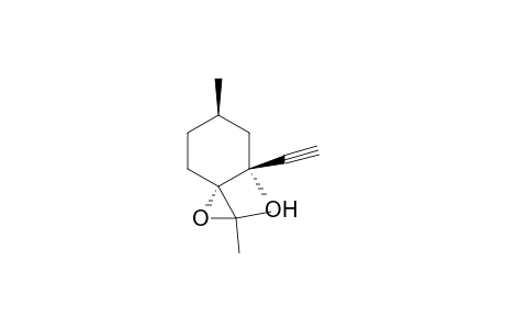 1-Oxaspiro[2.5]octan-4-ol, 4-ethynyl-2,2,6-trimethyl-, [3S-(3.alpha.,4.beta.,6.alpha.)]-
