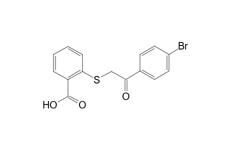 2-[2-(4-bromo-phenyl)-2-oxo-ethylsulfanyl]-benzoic acid