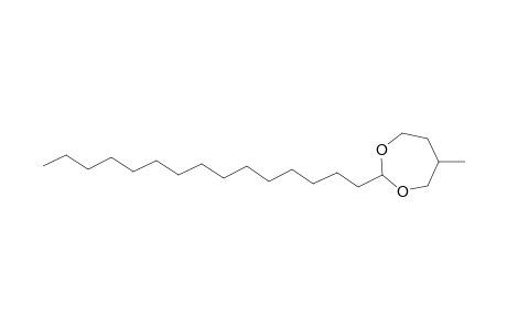 1,3-Dioxepane, 5-methyl-2-pentadecyl-