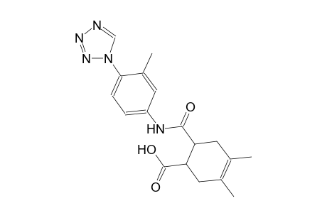 3-cyclohexene-1-carboxylic acid, 3,4-dimethyl-6-[[[3-methyl-4-(1H-tetrazol-1-yl)phenyl]amino]carbonyl]-