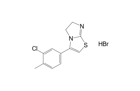 3-(3-chloro-p-tolyl)-5,6-dihydroimidazo[2,1-b]thiazole, monohydrobromide