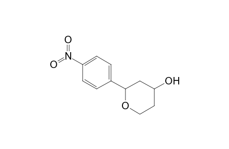 2-(4-Nitrophenyl)-4-hydroxytetrahydropyran