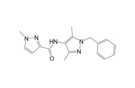 N-(1-benzyl-3,5-dimethyl-1H-pyrazol-4-yl)-1-methyl-1H-pyrazole-3-carboxamide