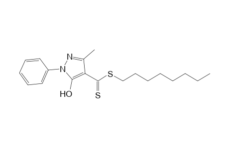 4-(Octyldithioate)-5-hydroxy-3-methyl-1-phenylpyrazole