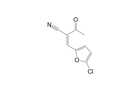 2-[5'-Chloro-2'-furylmethylene)-3-oxobutanenitrile
