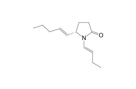 4-(1'-Pentenyl)-N-(1'-butenyl)-2-pyrrolidinone