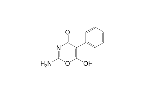 2-Amino-6-hydroxy-5-phenyl-4H-1,3-oxazin-4-one
